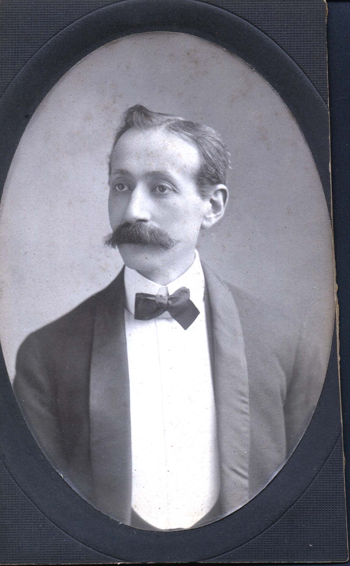 Possibly taken in 1907, along with similar picture of his wife, Flossie 