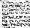 Death Notice, Baltimore Sun, 24Nov1969