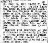Death Notice, Baltimore Sun, 19 May 1972