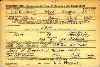 Ewart Harris WWII Draft Registration Card